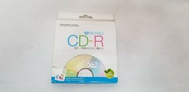 Memorex Value Added 700MB/ 80 Minute 52X CD-R 10 Pack New HL1 - £4.72 GBP