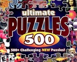 Ultimate Puzzles 500 [PC CD-ROM, 2003] 500+ Challenging Jigsaw Puzzles - $5.69