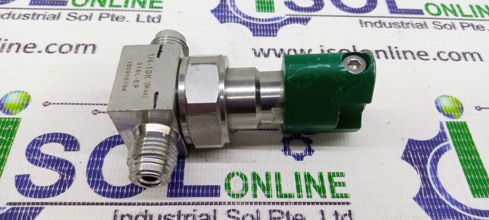 Unilok VCDSC-04M Low Pressure Diaphragm Valve VCDS Series 316L-EP 1/4-10K (Max) Item image 6