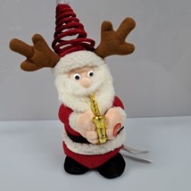 Animated Saxophone Playing Santa Claus Plays Yakety Sax (Benny Hill Theme) - £17.45 GBP