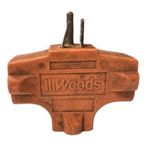 Vintage Woods 3 Way 148TAP Orange 3-Outlet Adapter Converter SEE Prongs Are Bent - £9.83 GBP