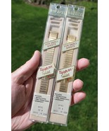 Vintage men&#39;s Speidel watch band lot x2 GOLD TONE Twist-on 30R MADE IN USA - $48.54 CAD