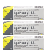 3 X Ego EgoPsoryl TA 30g Control Psoriasis &amp; Persistent Dermatitis FREE ... - $1,180.76 MXN
