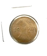 1929 Germany 1 Reichspfennig Coin - $56.26 MXN