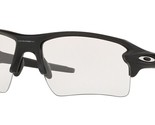 OAKLEY FLAK 2.0 XL Sunglasses OO9188-9859 Matte Black Frame W/ Clear Lens - $103.94