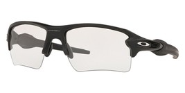 OAKLEY FLAK 2.0 XL Sunglasses OO9188-9859 Matte Black Frame W/ Clear Lens - £81.45 GBP