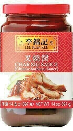 Lee Kum Kee Char Siu Sauce (Chinese Barbecue Sauce) 香港李锦记 叉烧酱 (1 Packs, 14 oz)