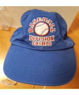 BASEBALL HAT by THE CHILDREN&#39;S PLACE - BOYS 3T-4T STRETCH FIT &quot;DIVISION ... - $9.99