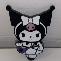 Hello Kitty Kuromi Gothic Inspired Metal Pin Cartoon Pink Skull Anime Gift New - £5.50 GBP