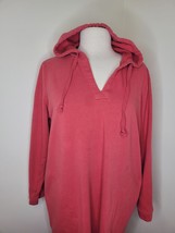 Coldwater Creek Pullover hooded sweatshirt pajamas lounge Wear dress small - £12.65 GBP