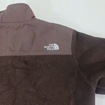 The North Face Brown Denali Full Zip Fleece Jacket AC9Q Polartec Girls Size XL image 13