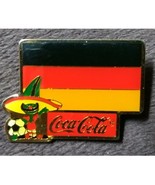 World cup 1986 Pique GERMANY - Coca Cola Flag Pin - $23.18 CAD