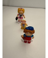 Vintage Cabbage Patch Kids Miniature Figures Set of 3 Boy , Nurse, Baby ... - $12.99