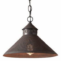 Stockbridge Shade Light with Star in Kettle Black Tin image 2