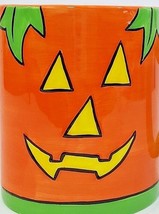 Sonoma Spooky Halloween Pumpkin Face Coffee Cup 12 Oz - £9.06 GBP