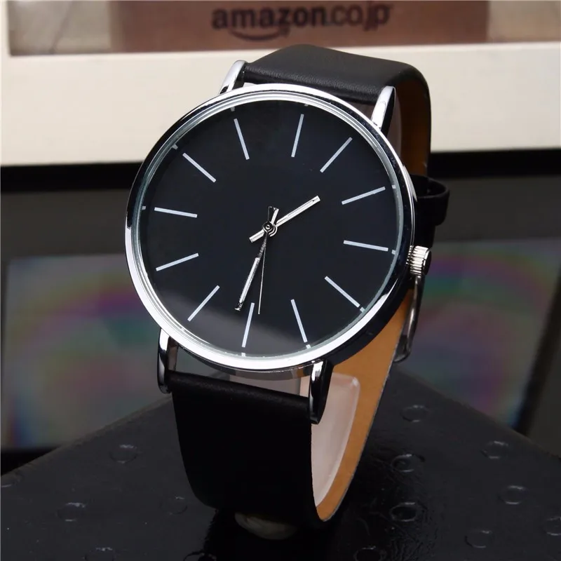  Masculino Watch Men Leather Casual  Men&#39;s Clock Male  Wristwatch montre homme h - £44.11 GBP