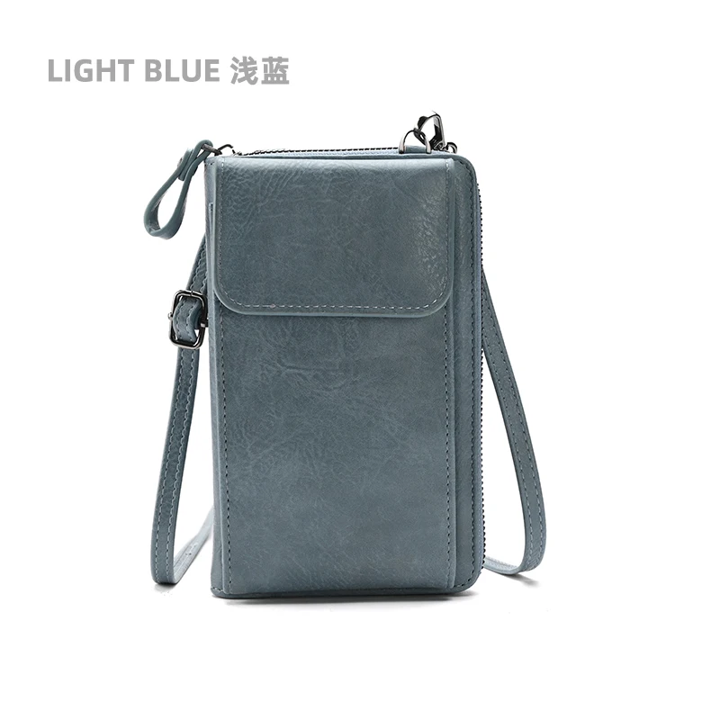 Buylor PU Leather Women Shoulder Bag Luxury Mobile Phone Bag Fashion Cro... - $19.60