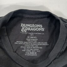 Dungeons & Dragons RN#115665 Men's M Black Cotton Short Sleeve Graphic T-Shirt  image 4