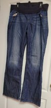 Gap Maternity Jeans Women&#39;s Size 31 Stretch Belly Blue Bootcut - $10.00