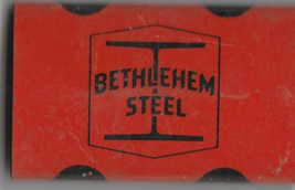 VINTAGE BETHLEHEM STEEL NY METAL BANDING STRAPPING SEAL SIGNODE - £7.00 GBP