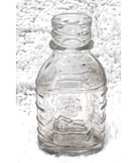 Antique Tiny Bottle w Embossed Little Boy Sitting In Profile 2&quot; Tall Bab... - $9.41