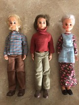 Old Vintage Mattel Sunshine Happy Family Dolls Lot 1970&#39;s With Original Clothes  - £39.95 GBP