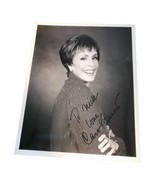 Carol Burnett Photo 8 x 10 B&amp;W Head Shot Signed 1990s Comedian - $59.35