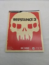 Resistance 3 PS3 Sony Bray Games Strategy Guide Book - $12.87