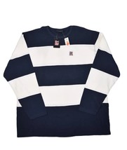 Vintage Polo Jeans Company Striped Long Sleeve Mens 2XL Crewneck Sweatshirt - £28.43 GBP