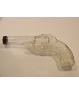 AVOR CLEAR GLASS GUN W/ METAL LID 3 1/4 OZ. CANDY HOLDER MAN CAVE - $425.51 MXN
