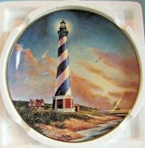 Danbury Mint Lighthouse Cape Hatteras Lighthouse Of America Plate - £18.06 GBP