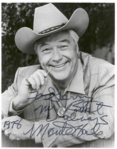 Monte Hale (d. 2009) Signed Autographed Glossy 8x10 Photo - $39.99