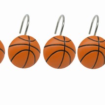 Basketball Shower Curtain Hooks Set of 12 - $496.03 MXN