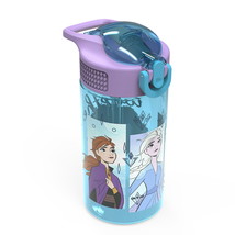 Disney Frozen Elsa Anna Olaf Zak!® No Leak BPA-Free Plastic 16 Oz. Water Bottle - £10.31 GBP