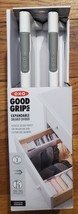 OXO Good Grips Expandable Dresser Drawer Dividers ~ Set of 2 Dividers - £20.27 GBP