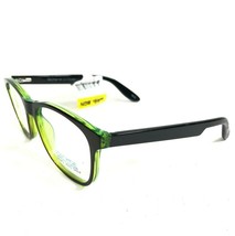 Robert Mitchel RMJ7002 BK Kids Eyeglasses Frames Black Green Square 49-15-125 - £29.21 GBP