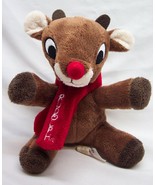 RUDOLPH THE RED-NOSED REINDEER 6&quot; Plush STUFFED ANIMAL TOY Island of Mis... - $282.14 MXN
