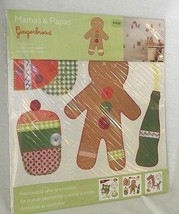 Scrapbook Wall Gingerbread Decal Mamas Papas Stickers Peel Stick Boy Hor... - $15.79