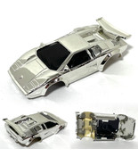 1993 TYCO Lamborghini HO Slot Car BODY Factory Chrome ! Few made Never R... - $58.76 CAD