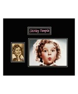 Shirley Temple Original Autograph Double Matted and Museum Framed - $949.44 CAD