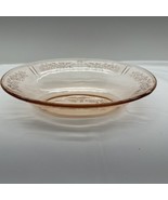 VINTAGE ROSE PINK DEPRESSION 91/2&quot; OVAL VEGETABLE BOWL - $27.71 CAD