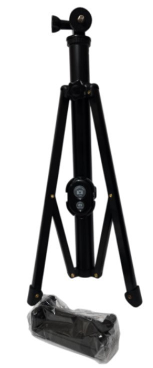 58in Tripod Portable Lightweight Adjustable Smartphone Holder + Remote Shutter,2 Item image 9