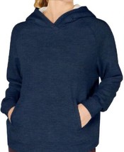 32 DEGREES Womens Activewear Fleece Lined Hoodie,Hale Navy Combo Size Small - $40.00