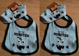 BABY BIB + HEADBAND SET 0-12M HALLOWEEN -  GERTEX DPCI #234-25-4586 (2-P... - $0.99