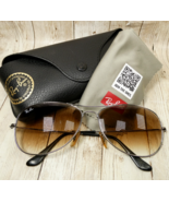Ray-Ban Gunmetal Gray Aviator Sunglasses - Cockpit RB3362 004/51 59-14-135 - €80,24 EUR