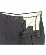 Vintage Flags Size 36&quot;W x 30.5&quot;L USA Men&#39;s Brown Carrier Business Dress ... - $14.32 CAD