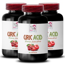 URIC ACID CLEANSE - Tart Cherry Fruit, Devil&#39;s Claw Root, Celery Seed -3... - £39.62 GBP