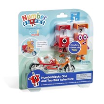 Numberblocks One And Two Bike Adventure, Toy Bicycle Figures, Toy Vehicle Playse - £12.54 GBP