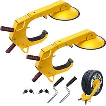 Wheel Lock Clamp, 2-Pack Trailer Wheel Lock, Heavy-Duty Anti Theft Tire ... - $1,385.64 MXN
