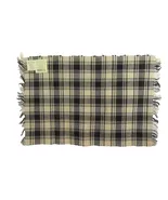 The Country Store Lexington Plaid Black 4pc Placemat Set(s) - $24.00